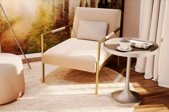 I will make hyper realistic furniture models renders to show on your website