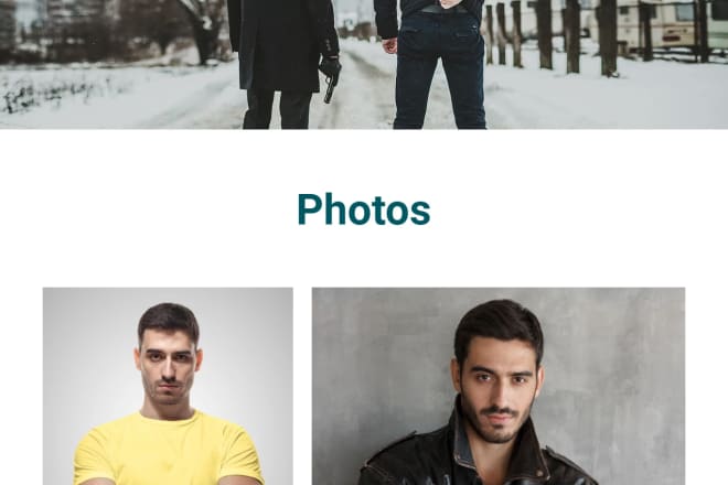 I will make personal website and portfolio, resume, or cv website