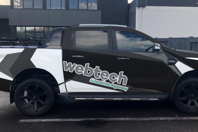 I will make you awesome race car wraps,business vehicle wrap