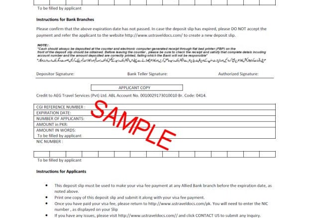 I will online visa forms document guidance