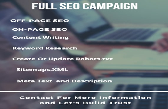 I will optimize and boost your website rankings with SEO campaign
