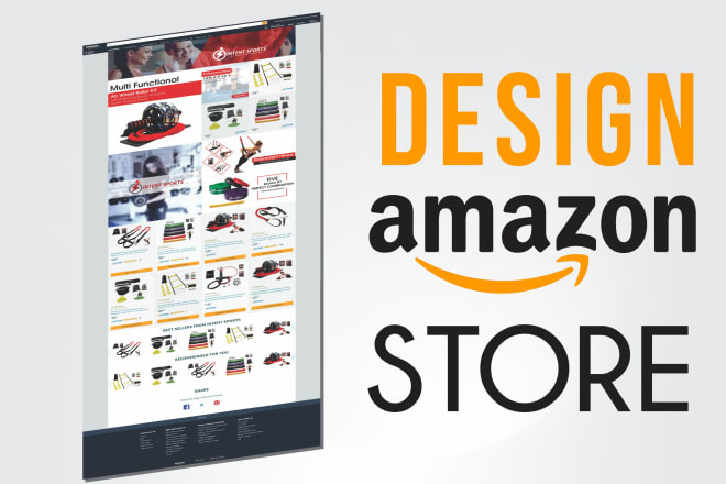 I will optimize, create amazon storefront for your brand products