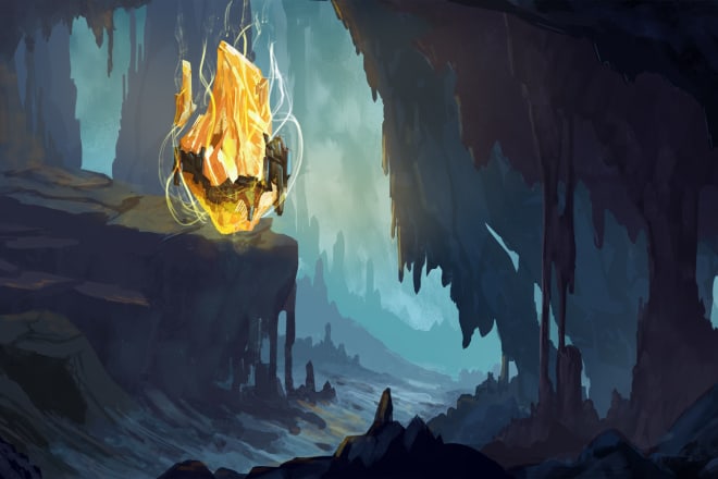 I will paint beautiful environment concept art or backgrounds