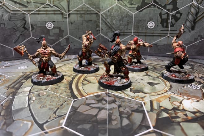I will paint your miniatures to tabletop standard and beyond