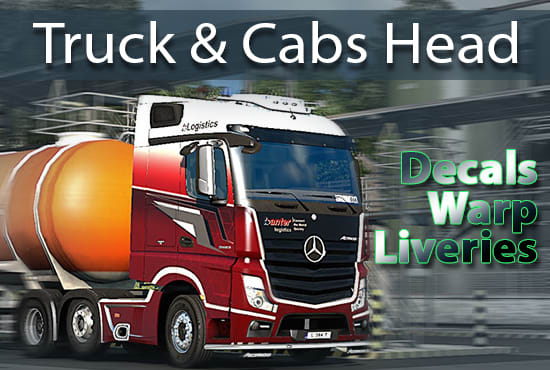 I will professional truck, bus and trailer wrap design