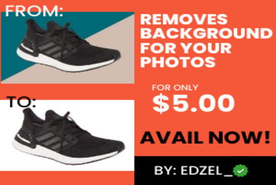 I will professionally remove backgrounds for pictures such as products posted online