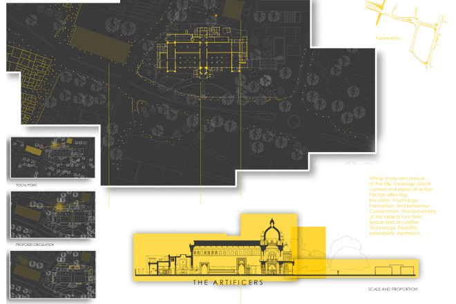 I will provide international style presentation board