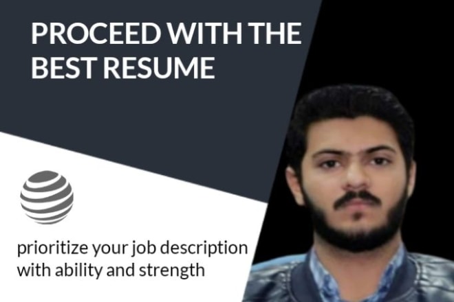 I will provide job resume writing services