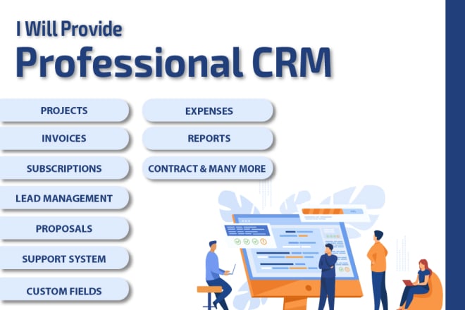 I will provide professional CRM with installation