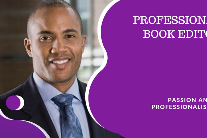 I will provide professional proofreading and book editing service