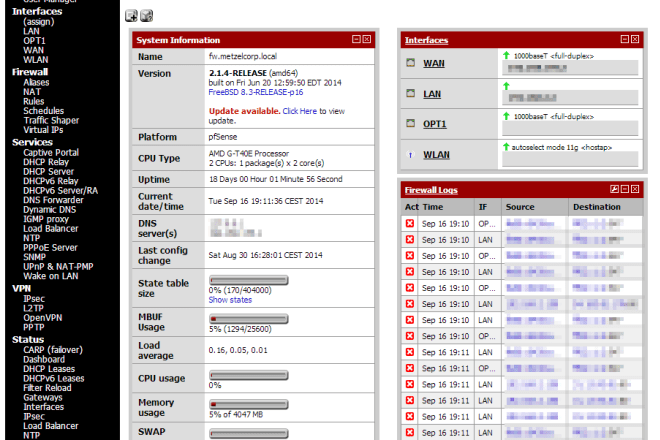 I will provide tech support for pfsense