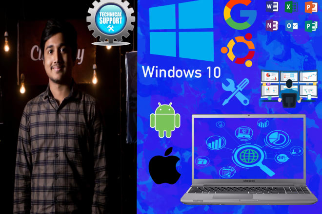 I will provide technical support and fix windows computer