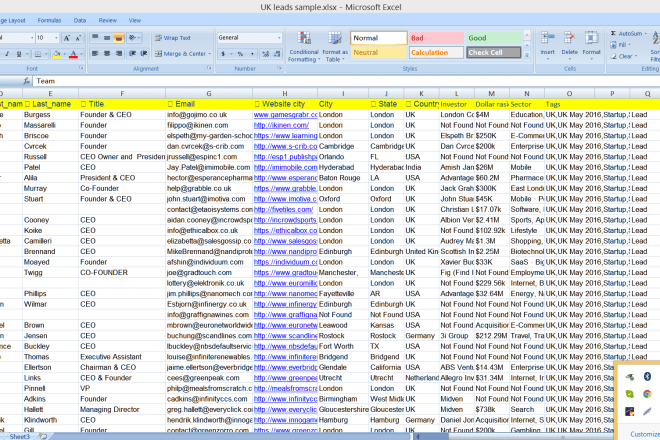 I will provide you 15000 software company lead list