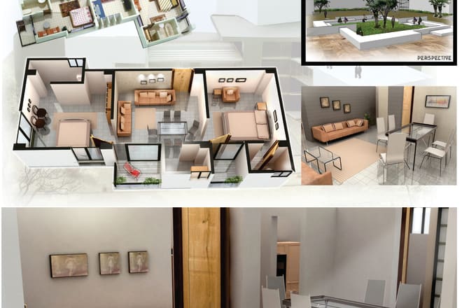 I will provide you 2d or 3d floor plan, 3d modeling and visualization