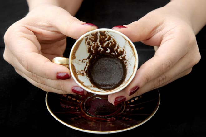 I will read your fortune from your turkish coffee cup