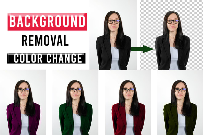 I will remove background or change color of anything within 3 hours
