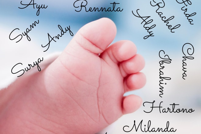 I will research a name that is good meaning to your baby or your fictional character