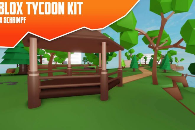 I will roblox low poly tycoon kit