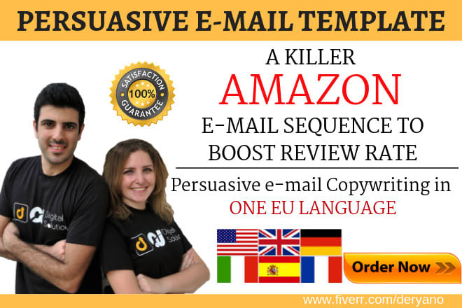 I will send an amazon reviews email template to boost feedback rate