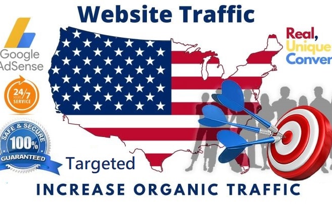 I will send targeted USA keywords and daily website visits