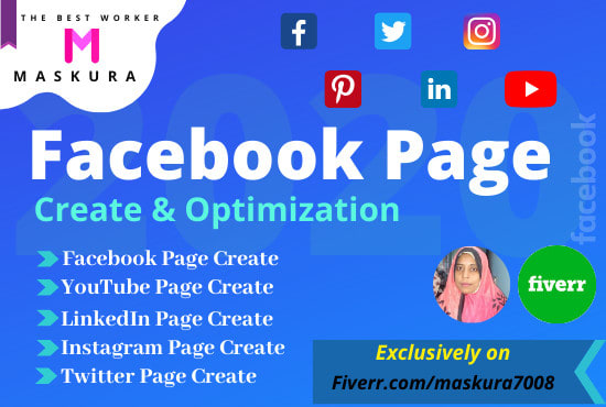 I will set up business page optimization and logo design