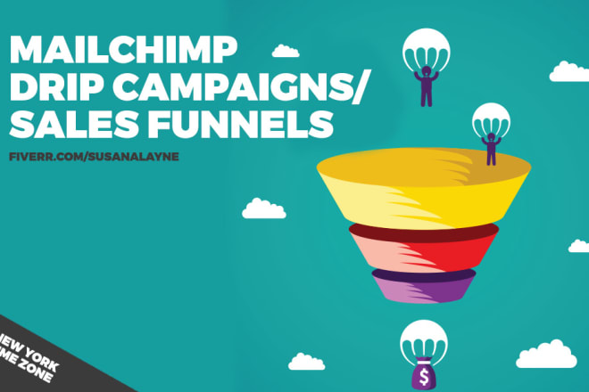 I will set up mailchimp drip campaign automation and newsletters