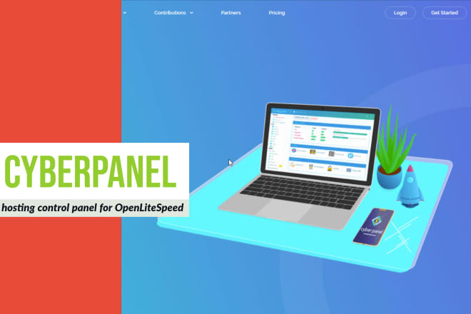 I will setup cyberpanel with litespeed free cpanel alternative