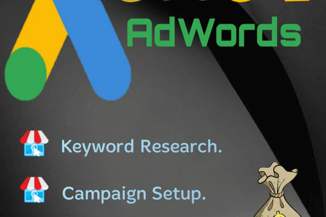 I will setup google adwords campaign