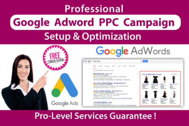 I will setup google adwords campaign