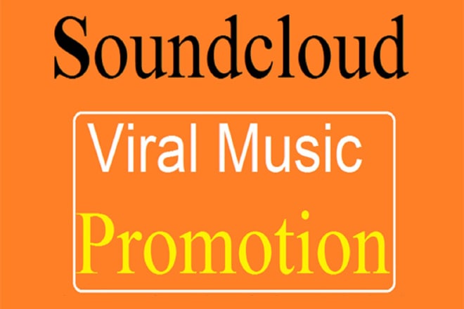 I will soundcloud music promotion soundcloud marketing