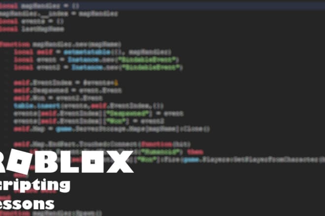 I will teach you how to script in roblox
