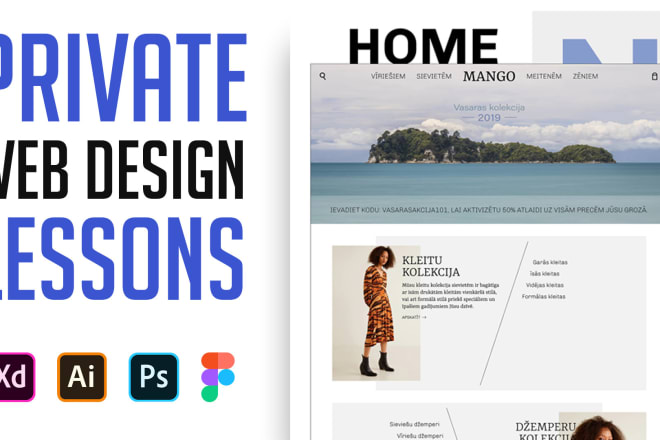 I will teach you web design in a 1 on 1 private lesson