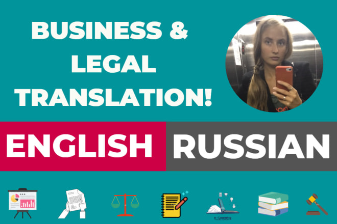 I will translate any business or legal document professionally