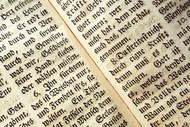 I will translate german language to english