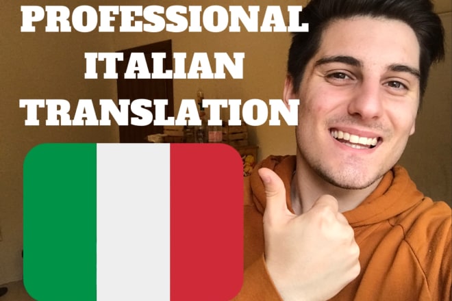 I will translate your online store or website into italian