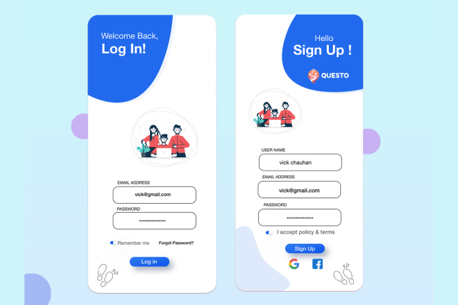 I will ui designing for app