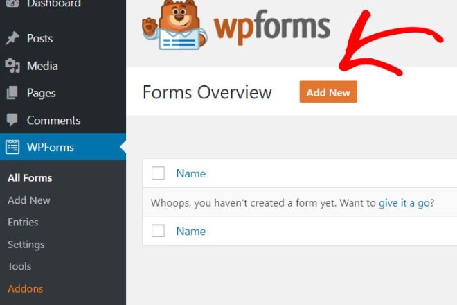 I will wp contact form, wp login form in the website