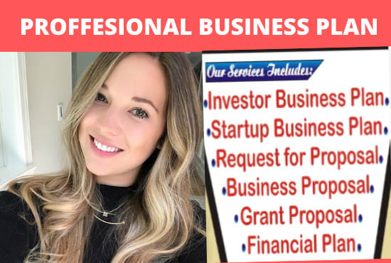 I will write a complete, detailed and professional business plan