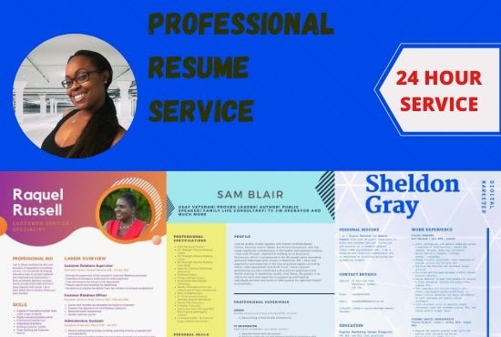 I will write a professional and polished resume for you