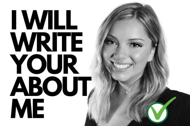 I will write a professional realtor bio, about me, or brand story