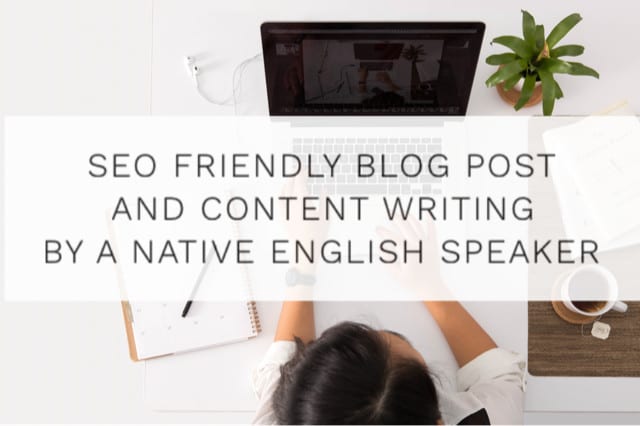 I will write an SEO friendly blog post or article for you