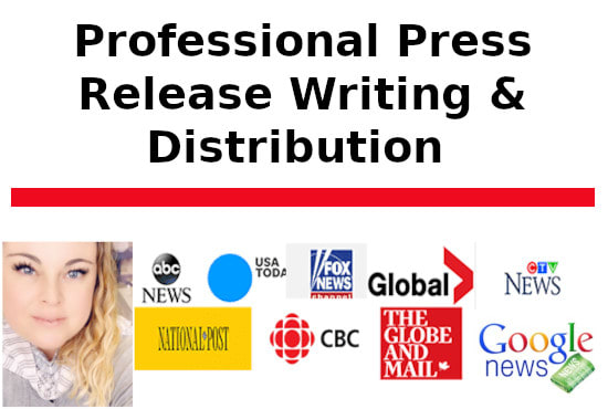 I will write and distribute your press release