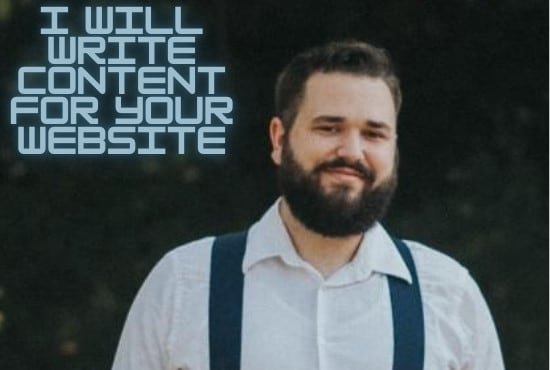 I will write content for your website