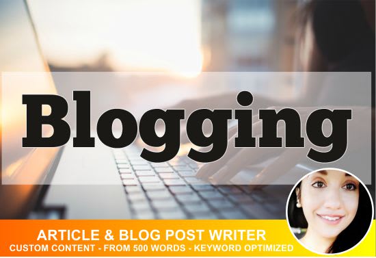 I will write enchanting articles and blog posts