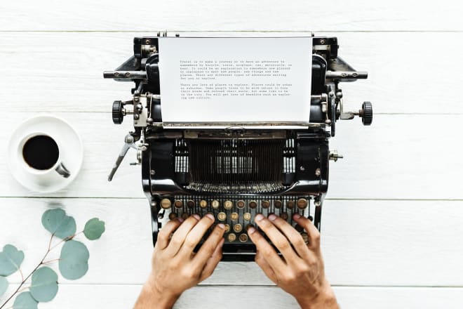 I will write or edit press releases, profiles, web copy, and bios