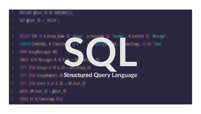 I will write or fix your sql queries