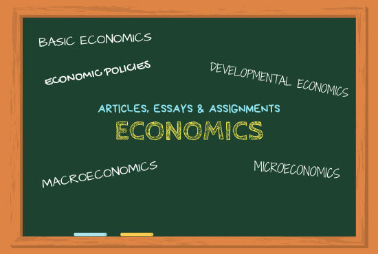 I will write perfect economics article and essay