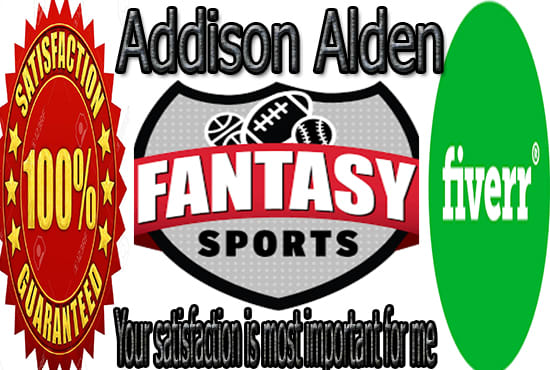 I will write unique articles on fantasy sports