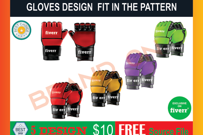 I will your gloves beautiful design and glove design fit in the pattern