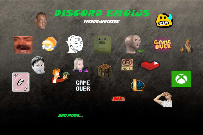 I will add funny meme emojis to ur discord server